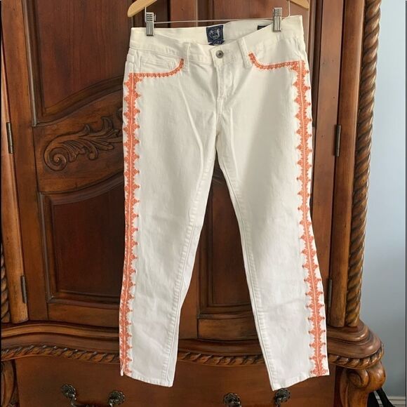 Lucky Brand Charlie Skinny Capris- Size 4 - Picture 1 of 4